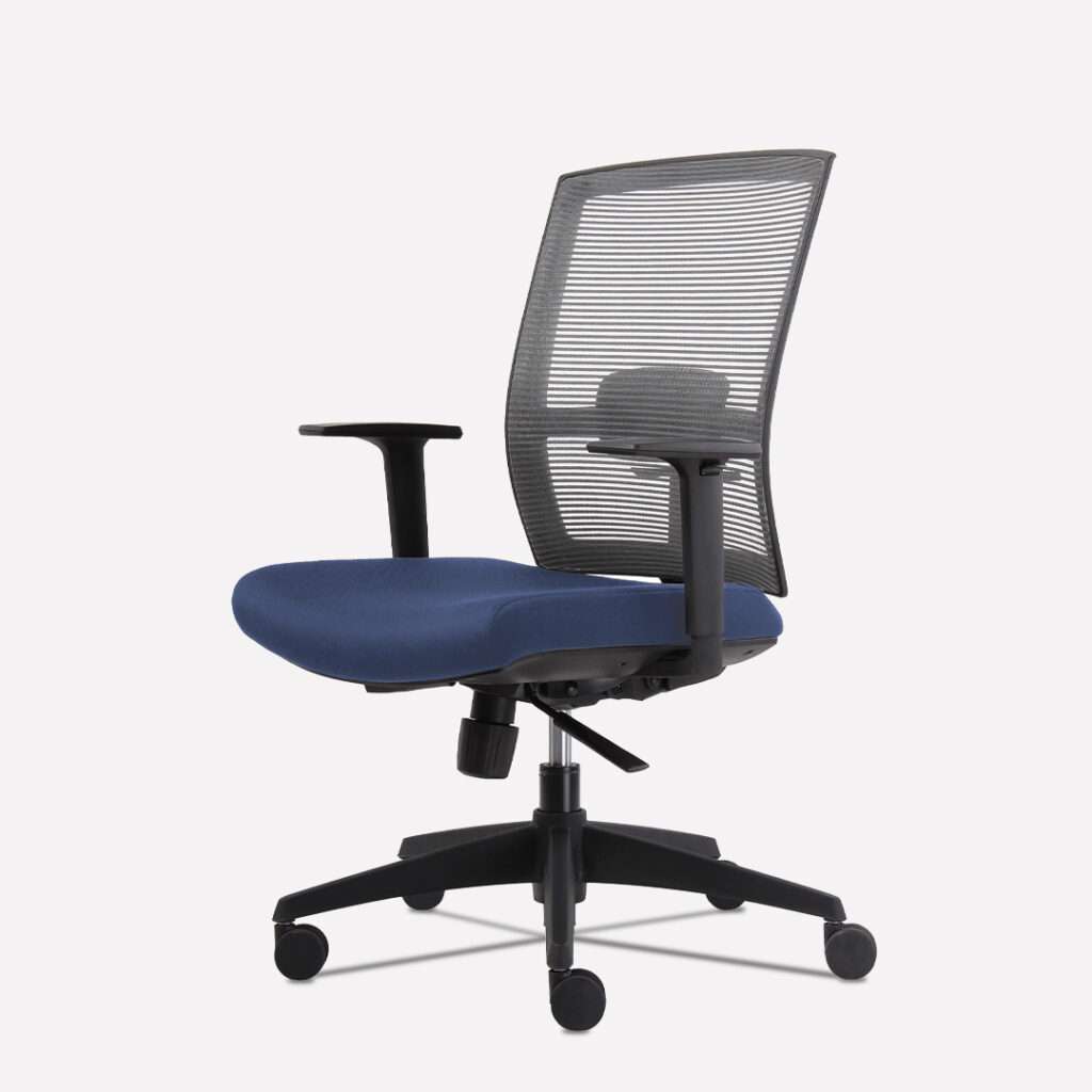 Silla Taylor Negra Azul Marino 1