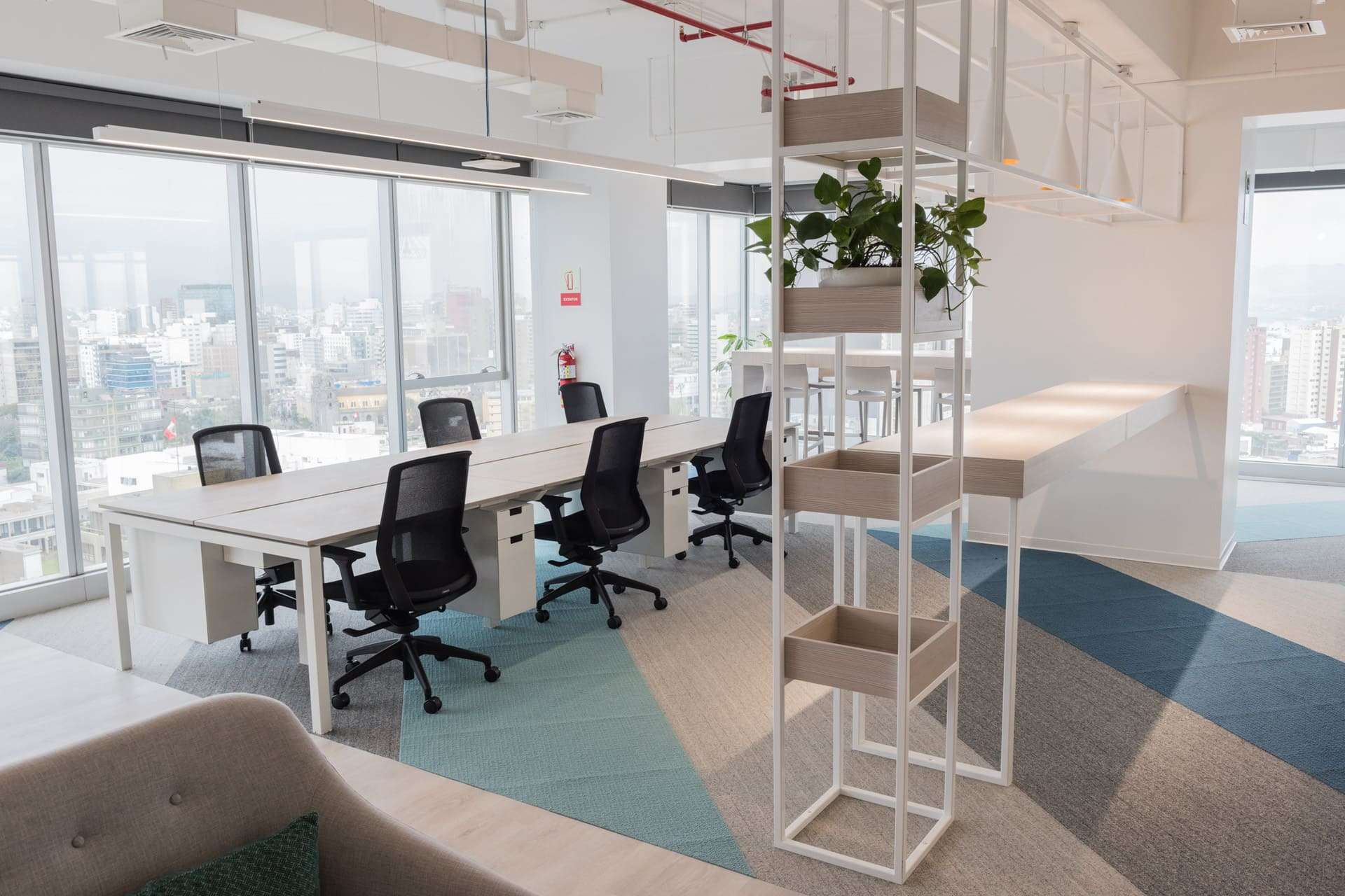 uber - bench especiales para espacios de trabajo