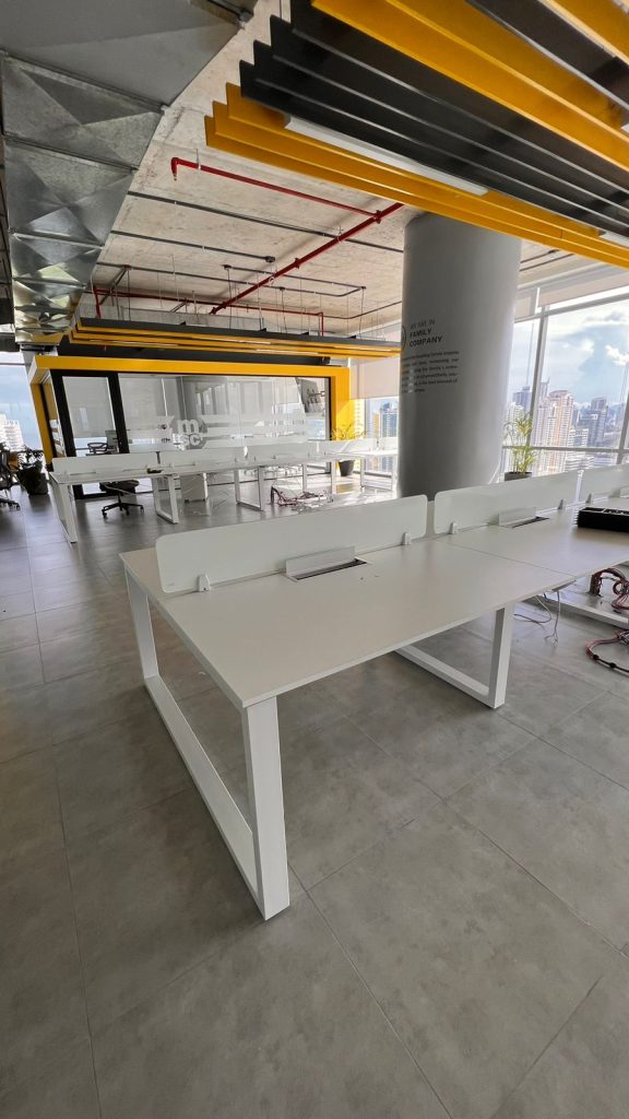 Proyecto MSC Panamá - bench abaco para oficinas en panamá