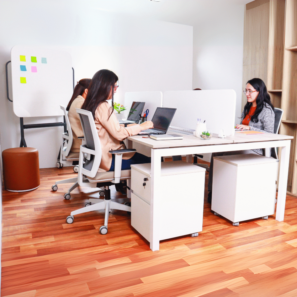 Bench Quadra+ - coworking flexible