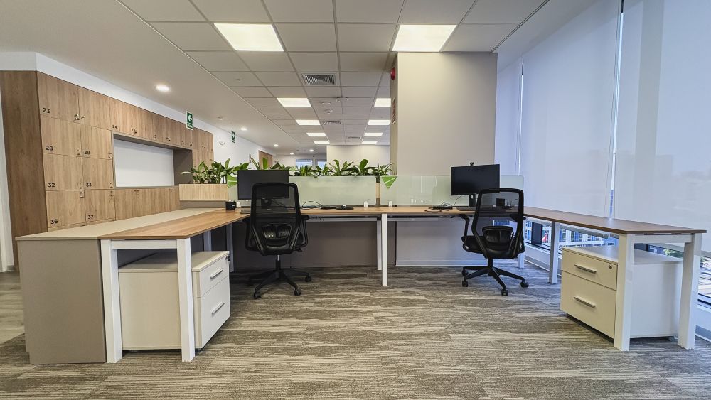 Proyecto Herbalife - mobiliario especial para espacios de trabajo
