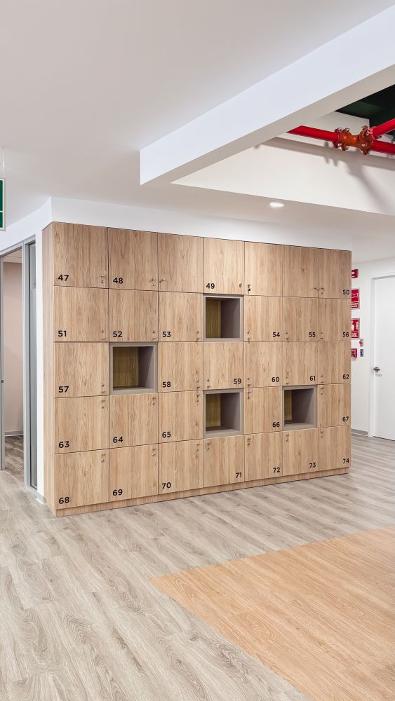 Proyecto Herbalife - lockers implementados por visso