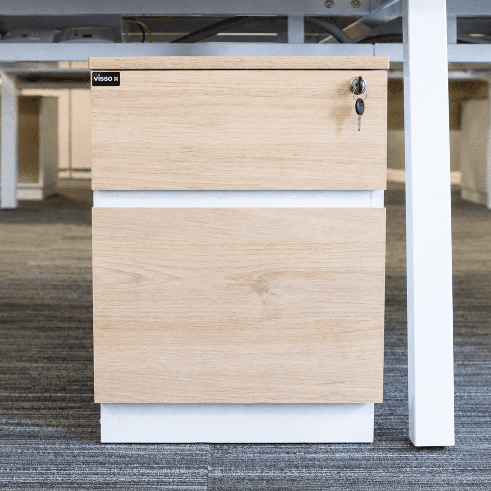 Cajonera Small sin tiradores (0.35m de ancho) – Para espacios pequeños