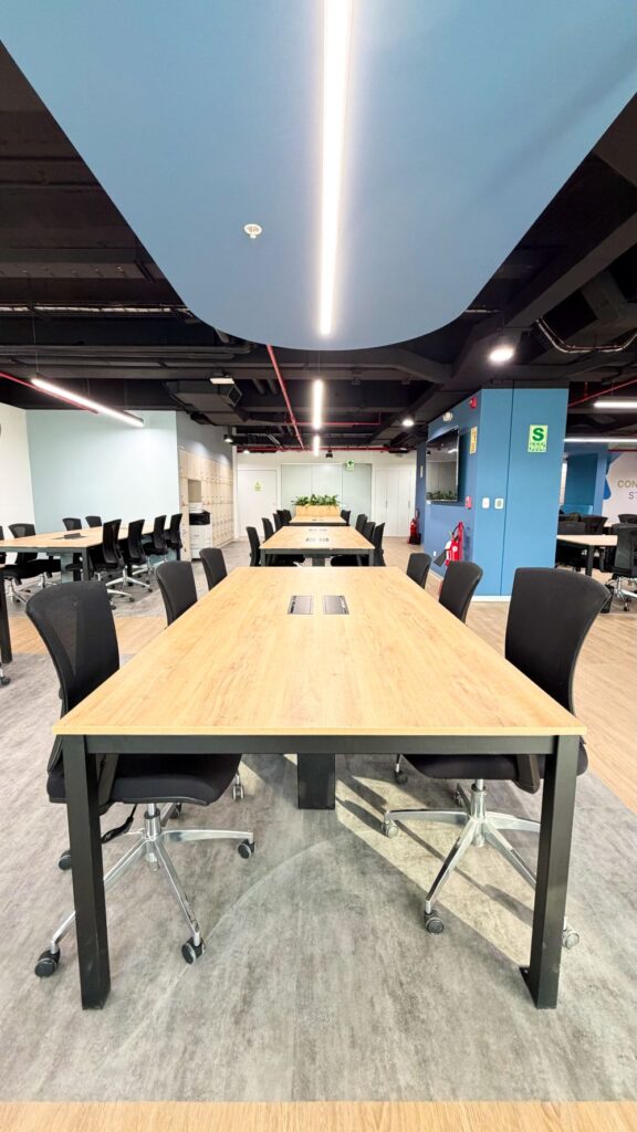 Manpower - bench quadra+ de 6 puestos de trabajo en oficinas abiertas