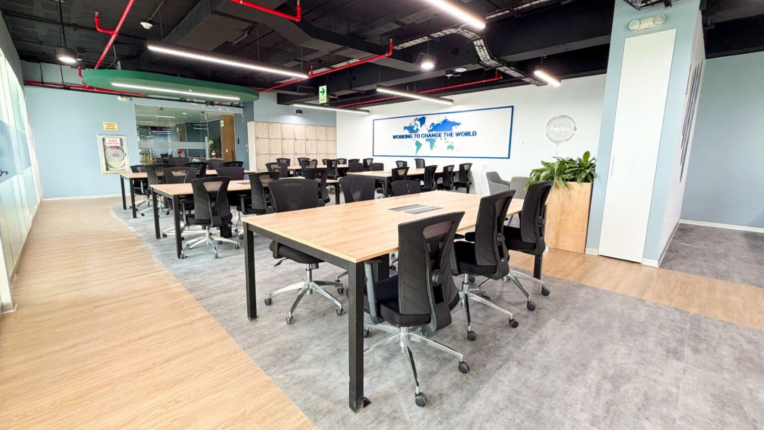Manpower - mesas tipo bench para estaciones de trabajo